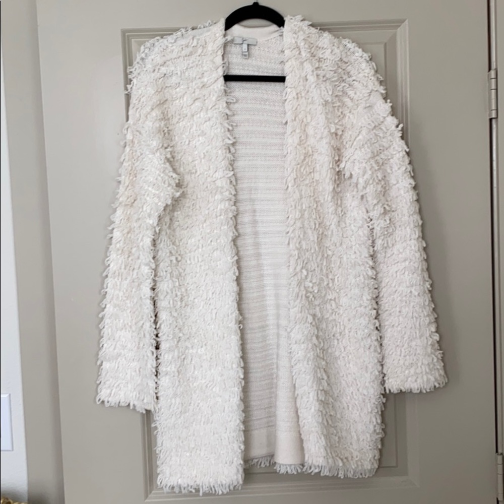 zzz not for sale Joie Textured Fluffy Loop Cardigan Sweater